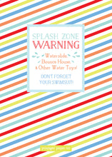 Load image into Gallery viewer, Make A Splash Invitation