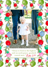 Load image into Gallery viewer, Vintage Holly Ball Card