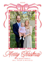 Load image into Gallery viewer, Bamboo Ribbon Card - Pink/Red