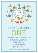 Load image into Gallery viewer, Party Fish Invitation