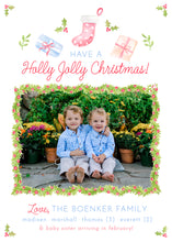 Load image into Gallery viewer, Holly Jolly Card