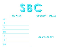 Load image into Gallery viewer, Large Weekly Notepad
