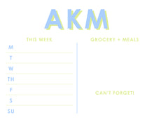 Load image into Gallery viewer, Large Weekly Notepad