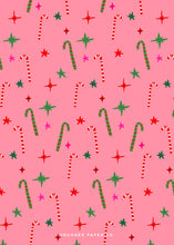 Load image into Gallery viewer, Candy Cane Whimsy Card