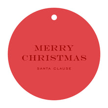 Load image into Gallery viewer, Bow Monogram Round Tag