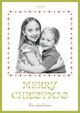 Load image into Gallery viewer, Starry Card Red/Green