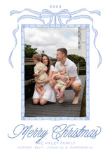 Load image into Gallery viewer, Bamboo Ribbon Card - Blue