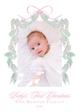 Load image into Gallery viewer, Baby's First Card - Pink