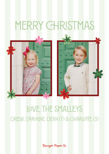 Load image into Gallery viewer, Festive Floral Card