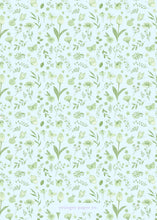 Load image into Gallery viewer, Lilac/Turq Summer Floral Invitation