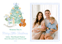 Load image into Gallery viewer, Night Before Christmas Card - Blue