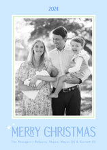 Load image into Gallery viewer, Starry Plaid Card - Blue/Green