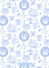 Load image into Gallery viewer, Winter Toile Card
