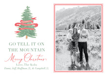 Load image into Gallery viewer, Ribbon Wrapped Pine Card