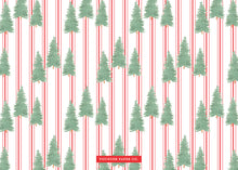 Load image into Gallery viewer, Ribbon Wrapped Pine Card