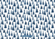 Load image into Gallery viewer, Treeline Card - Blue