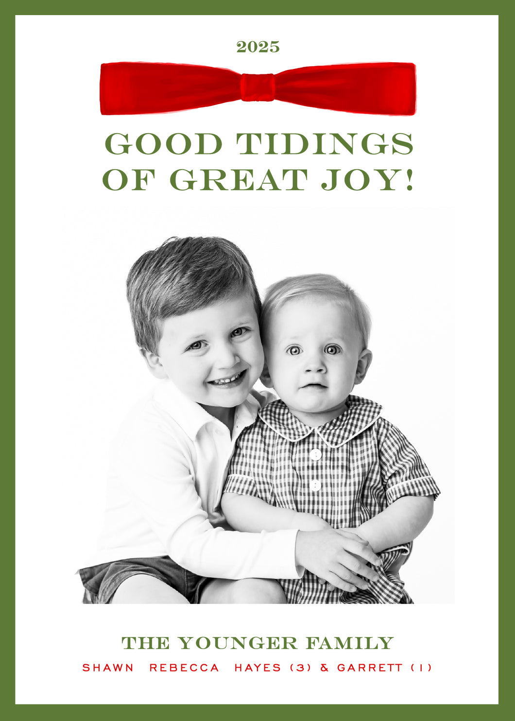 Good Tidings Card