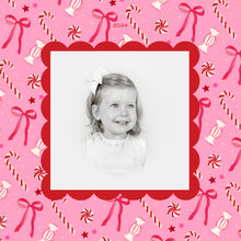 Load image into Gallery viewer, Pink Peppermint Square Card
