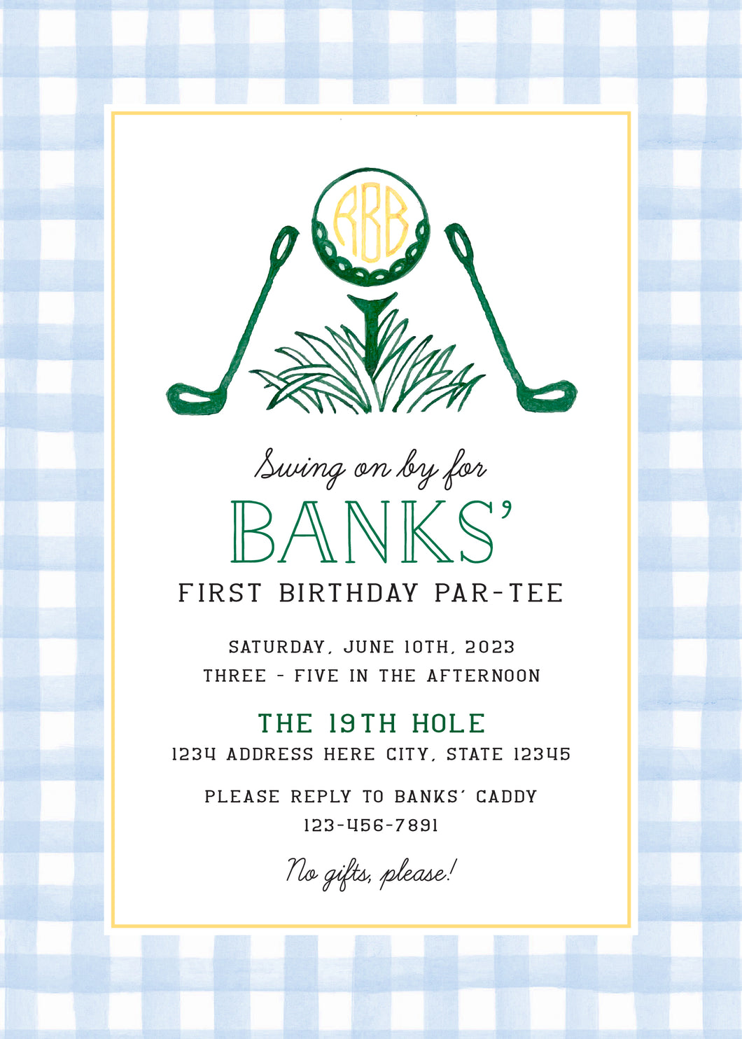 The 19th Hole Invitation