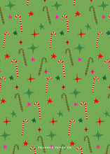 Load image into Gallery viewer, Candy Cane Whimsy Card
