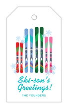 Load image into Gallery viewer, Ski-son&#39;s Greetings Tag
