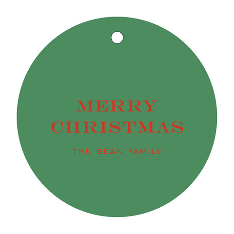 Christmas Tradition Tag