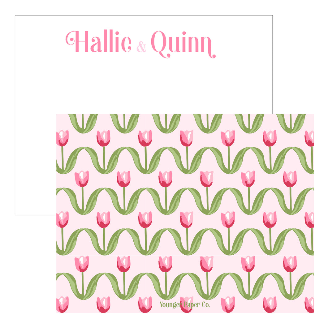 Tulips Stationery Set