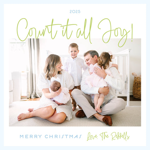 Count it all Joy Square Card