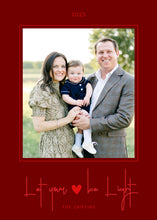 Load image into Gallery viewer, Let your Heart be Light Card
