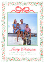 Load image into Gallery viewer, Christmas Floral Card
