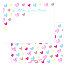 Load image into Gallery viewer, Hearts Stationery Set
