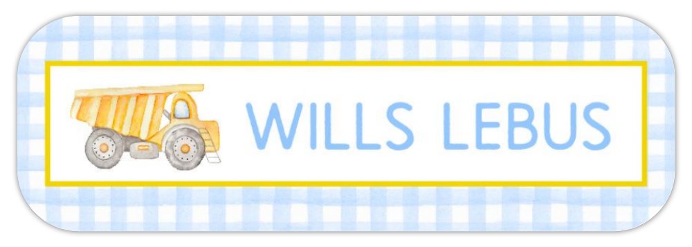 Kids' Waterproof Labels