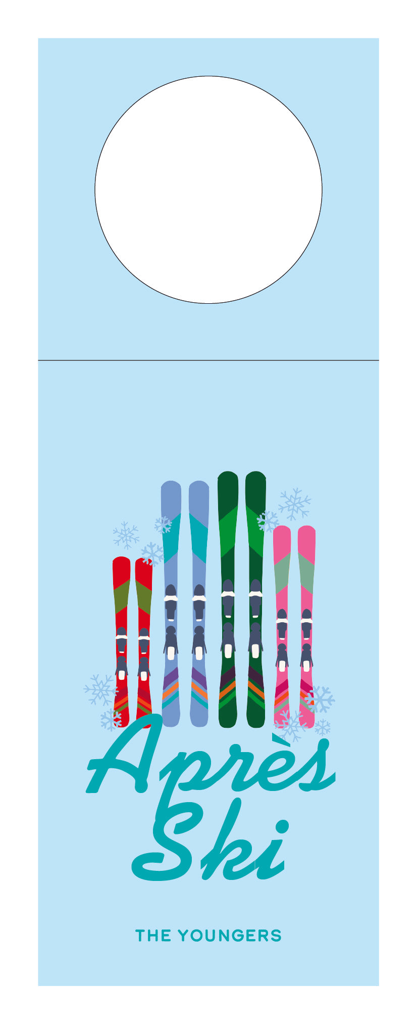 Après Ski Wine Tag
