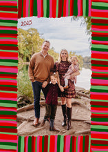Load image into Gallery viewer, Christmas Stripes Card
