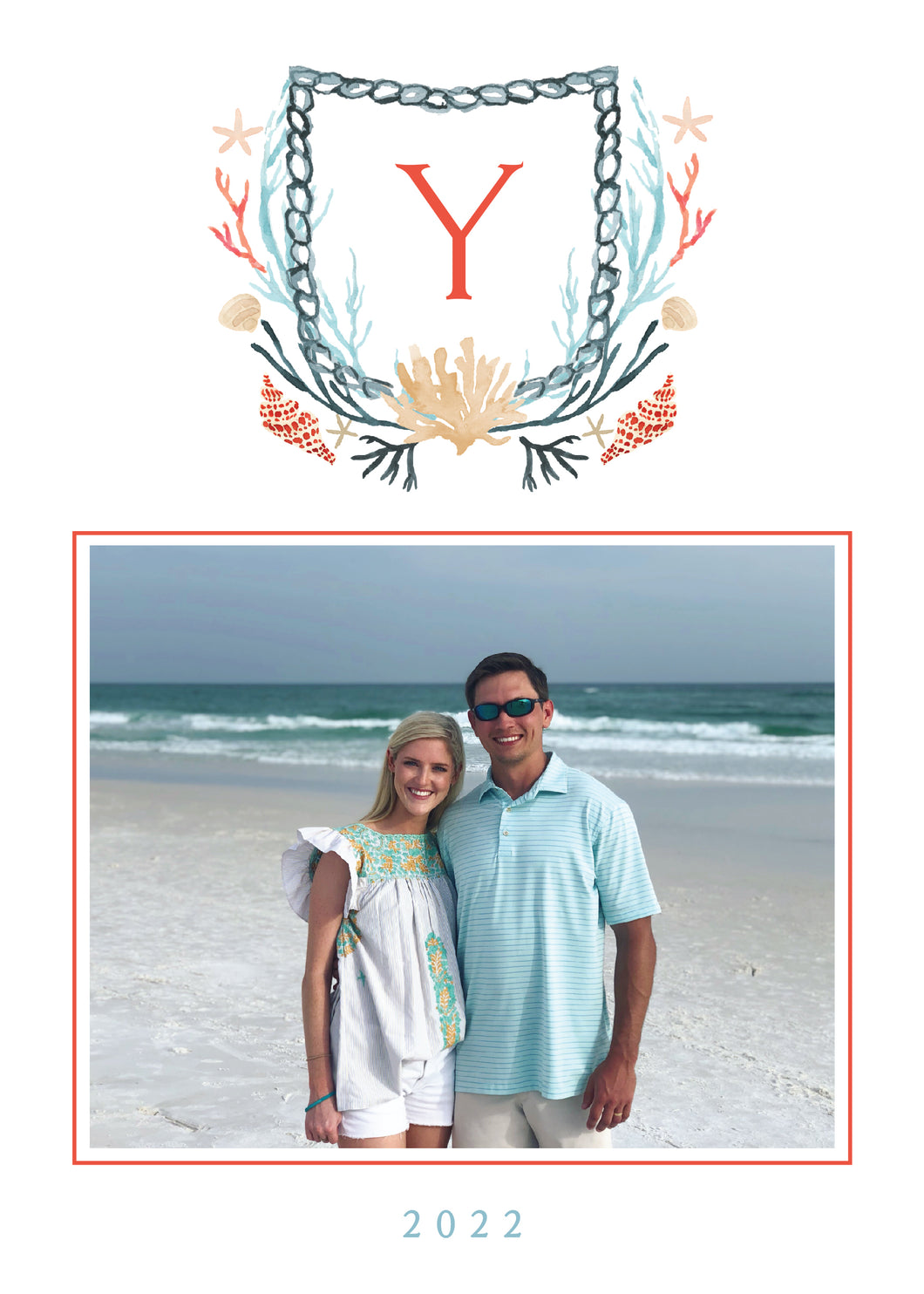 Shell Crest Card