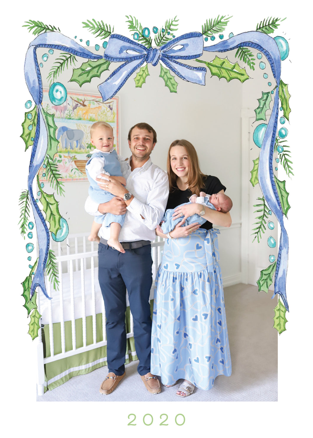 Whimsy Garland Card