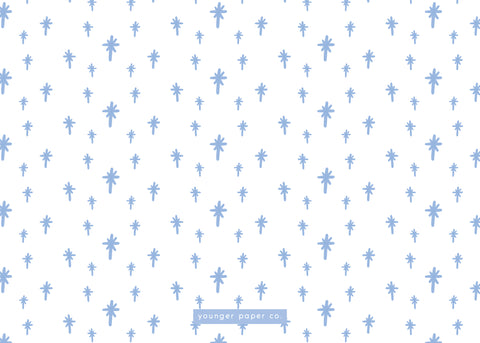 Oh Holy Night Card - Blue (H)