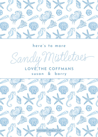 Sandy Mistletoes Card 2