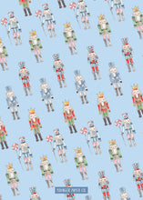 Load image into Gallery viewer, Whimsy Nutcracker Card - Blue/Green
