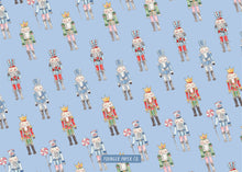 Load image into Gallery viewer, Whimsy Nutcracker Card - Blue/Green (H)
