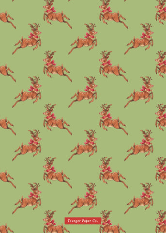 Reindeer Crest Card